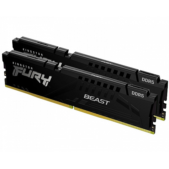 Kingston DIMM DDR5 64GB (2x32GB kit) 5200MT, s KF552C40BBK2-64 Fury Beast black