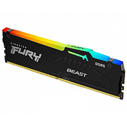 Kingston DIMM DDR5 16GB 5200MT, s KF552C36BBEA-16 Fury Beast RGB EXPO