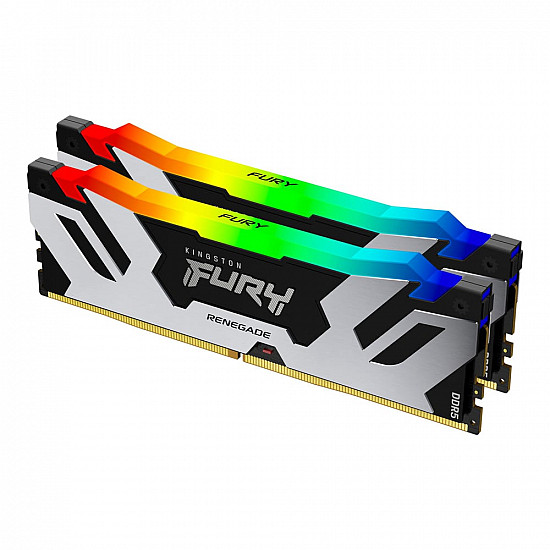 Kingston DIMM DDR5 32GB (2x16GB kit) 7200MT, s KF572C38RSAK2-32 FURY Renegade RGB