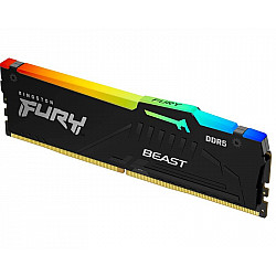 Kingston DIMM DDR5 32GB 5200MT, sKF552C36BBEA-32 Fury Beast RGB EXPO