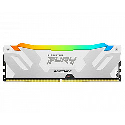 Kingston DIMM DDR5 16GB 7200MT, s KF572C38RWA-16 Fury Renegade RGB White