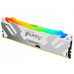 Kingston DIMM DDR5 16GB 7200MT, s KF572C38RWA-16 Fury Renegade RGB White