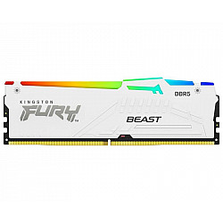 Kingston DIMM DDR5 32GB 5600MT, s KF556C36BWEA-32 Fury Beast RGB White Expo