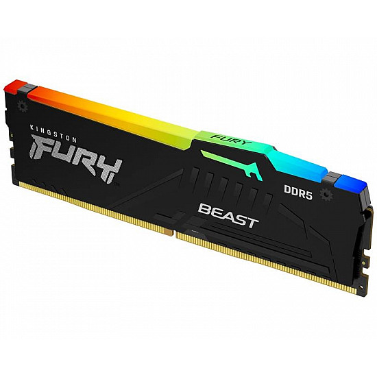 Kingston DIMM DDR5 32GB 5600MT, s KF556C36BBEA-32 Fury Beast RGB EXPO