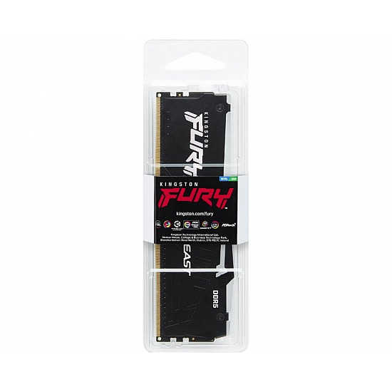 Kingston DIMM DDR5 32GB 5600MT, s KF556C40BWA-32 FURY Beast RGB Black