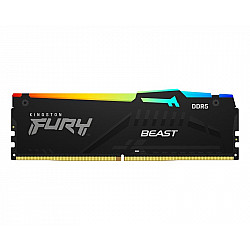 Kingston DIMM DDR5 32GB 5600MT, s KF556C40BWA-32 FURY Beast RGB Black
