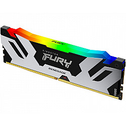 Kingston DIMM DDR5 16GB 7600MT, s KF576C38RSA-16 FURY Renegade Silver RGB XMP