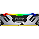Kingston DIMM DDR5 32GB (2x16GB kit) 7600MT, s KF576C38RSAK2-32 FURY Renegade Silver RGB XMP