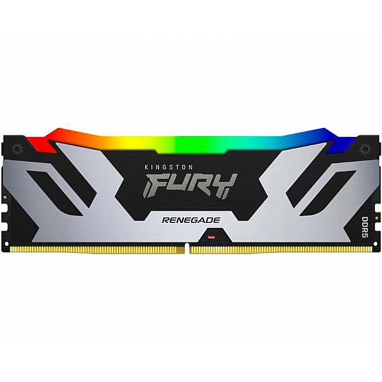 Kingston DIMM DDR5 48GB 6400MT, s KF564C32RSA-48 FURY Renegade Silver RGB XMP