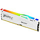 Kingston DIMM DDR5 32GB (2x16GB kit) 6000MT, s KF560C40BWAK2-32 Fury Beast White RGB XMP