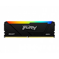 Kingston DIMM DDR4 16GB (2x8GB kit) 3600MT, s KF436C17BB2AK2, 16 Fury Beast RGB Black XMP