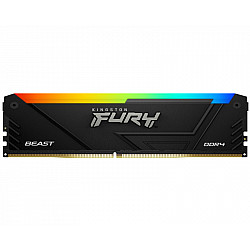 Kingston DIMM DDR4 8GB 3600MT, s KF436C17BB2A, 8 Fury Beast RGB Black