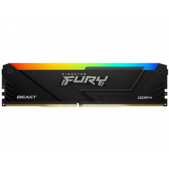 Kingston DIMM DDR4 8GB 3600MT, s KF436C17BB2A, 8 Fury Beast RGB Black