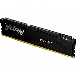 Kingston DIMM DDR5 16GB 6400MT, s KF564C32BBE-16 FURY Beast Black EXPO