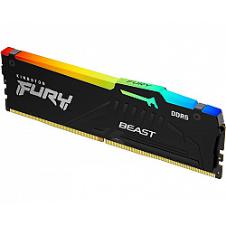 Kingston DIMM DDR5 16GB 6800MT, s KF568C34BBEA-16 FURY Beast Black RGB EXPO