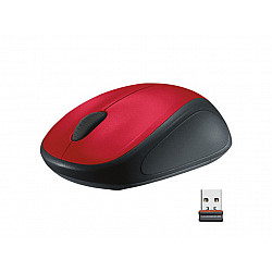 LOGITECH M235 Optical Wireless miš Retail crveni