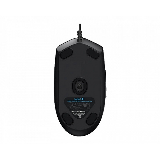 LOGITECH G203 Lightsync gaming crni miš