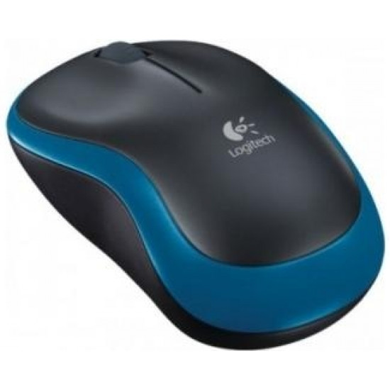 LOGITECH M185 Wireless plavi miš Retail