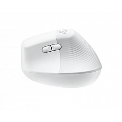 Logitech Lift Vertical Ergonomic Wireless miš beli