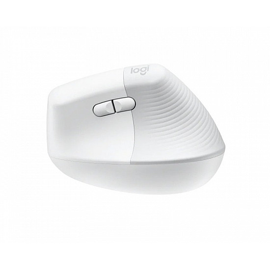 Logitech Lift Vertical Ergonomic Wireless miš beli