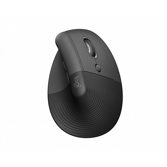 Logitech Lift Vertical Ergonomic Wireless miš crni
