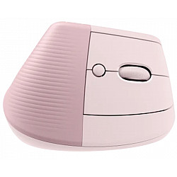 Logitech Lift Vertical Ergonomic Wireless ROSE miš
