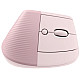 Logitech Lift Vertical Ergonomic Wireless ROSE miš