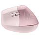 Logitech Lift Vertical Ergonomic Wireless ROSE miš