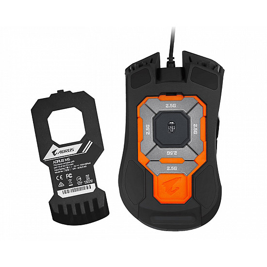 GIGABYTE AORUS M5 Optical Gaming crni miš GIGABYTE AORUS M5 Optical Gaming crni miš