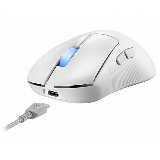Asus P714 ROG KERIS II Wireless ACE Gaming Optical USB miš beli