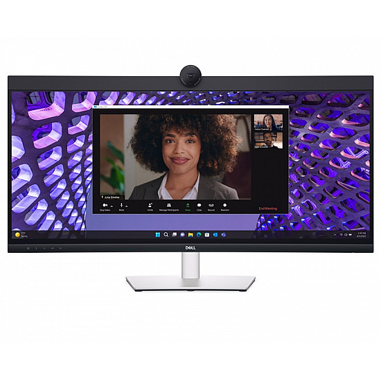 Dell 34.1 inch P3424WEB WQHD Video konferencijski zakrivljeni IPS monitor