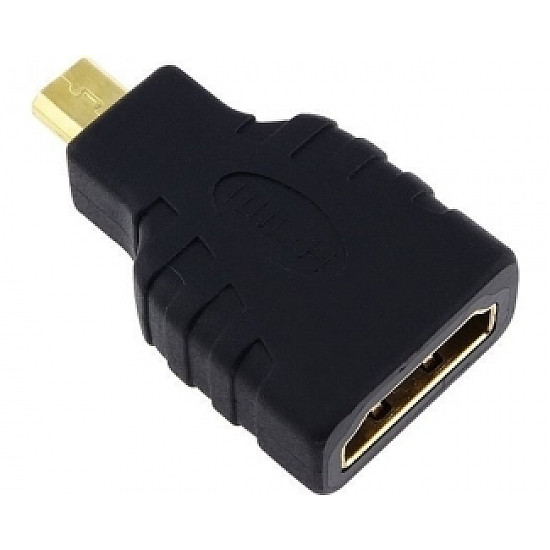 FAST ASIA Adapter Micro HDMI (M) - HDMI (F) crni FAST ASIA Adapter Micro HDMI (M) - HDMI (F) crni