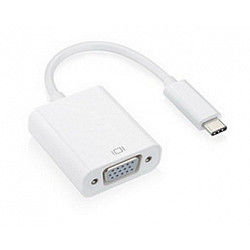 FAST ASIA Adapter-konvertor USB 3.1 tip C (M) - VGA (F) srebrni