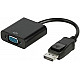 E-GREEN Adapter DisplayPort (M) - VGA D-sub (F) crni