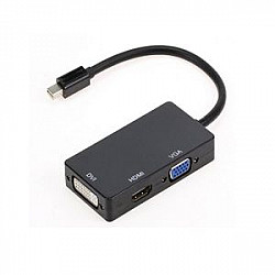 E-GREEN Mini DisplayPort - HDMI + DVI-I Dual Link + VGA D-Sub