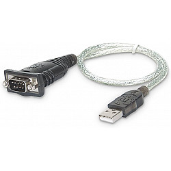 E-GREEN Adapter USB2.0 tip A (M) - RS-232 (M) 1.5m