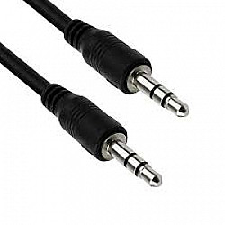 E-GREEN Kabl audio 3.5mm - 3.5mm M, M 5m crni