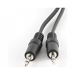 E-GREEN Kabl audio 3.5mm - 3.5mm M, M 5m crni