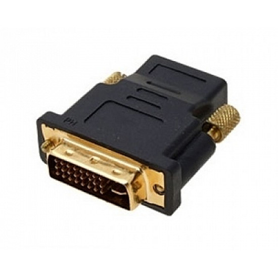 E-green Adapter DVI (24+1) na HDMI (m, ž)