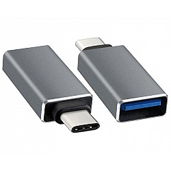 E-GREEN Adapter USB tip C - USB 3.0 M, F crni