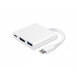 FAST ASIA Adapter - konvertor USB 3.1 tip C - USB 3.0 + HDMI + tip C