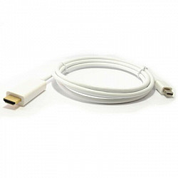 E-GREEN Mini DisplayPort (M) - HDMI (M)  (aktiv mod) 1.8m beli