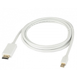E-GREEN Mini DisplayPort (M) - HDMI (M)  (aktiv mod) 1.8m beli
