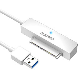 MAIWO Adapter USB 3.0 to SATA za 2.5 HDD K104A, beli