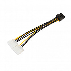 E-GREEN Naponski adapter za PCI-E VGA (8-pin) -2x Molex