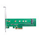 E-GREEN PCI Express M.2 (NGFF, SSD) na PCI Express SATA 4 x 3.0 Adapter