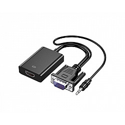 FAST ASIA adapter-konvertor VGA na HDMI+Micro+Audio