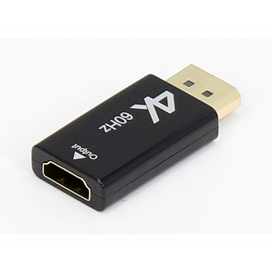 E-GREEN Adapter DisplayPort 1.4 (M) - HDMI 2.0 (F) crni E-GREEN Adapter DisplayPort 1.4 (M) - HDMI 2.0 (F) crni