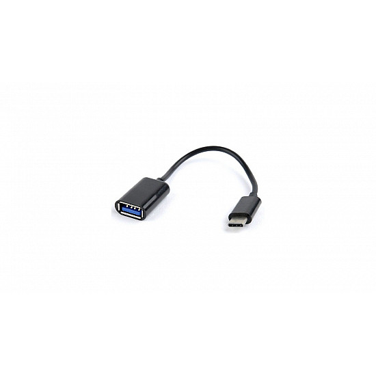 E-GREEN Adapter USB 3.0 (F) - USB 3.1 Tip C (M) - OTG 0.15m crni