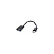 E-GREEN Adapter USB 3.0 (F) - USB 3.1 Tip C (M) - OTG 0.15m crni